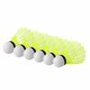 Bluelans Badminton Shuttlecocks, 6Pcs Nylon Yellow Shuttlecocks Indoor Outdoor Sports Exercise Badminton Balls with Great Durability view 2