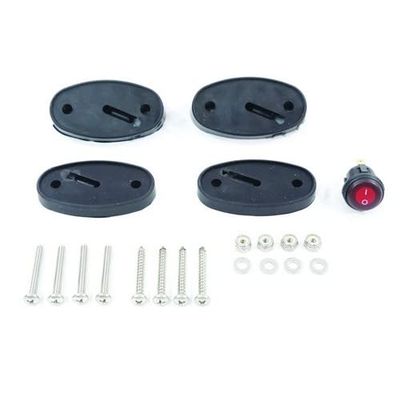 Aqua Blaze High Intensity LED Oval Courtesy Light/Rock Light Kits