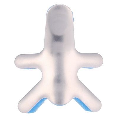 Finger Brace, Padded Aluminium Foldable Frog Finger Splint, Malleable Brace Support Recovery Injury and Finger Knuckle Immobilization(S)