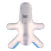 Finger Brace, Padded Aluminium Foldable Frog Finger Splint, Malleable Brace Support Recovery Injury and Finger Knuckle Immobilization(S) view 1