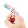 Finger Brace, Padded Aluminium Foldable Frog Finger Splint, Malleable Brace Support Recovery Injury and Finger Knuckle Immobilization(S) view 2