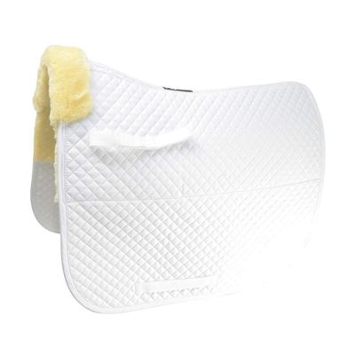 HySPEED Fab Fleece Lined Saddle Cloth (One Size) (White)