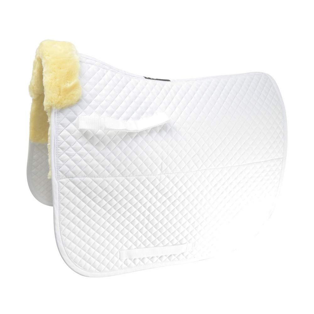 HySPEED Fab Fleece Lined Saddle Cloth (One Size) (White)
