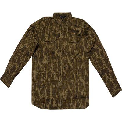 Banded B1030009-BL-2X Cotton Button-Up Shirt Bottomland 2X-Large Hunting Gear