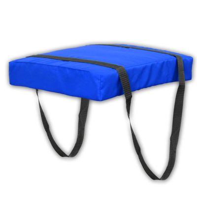 Bradley Type IV Boat Cushion USCG Approved Throwable Flotation Device; Coast Guard Approved Throw Preserver with Foam Cushion; throwable Boat seat Safety Device Royal Blue