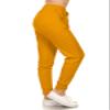 Leggings Depot Womens Relaxed fit Jogger Pants - Track Cuff Sweatpants with Pockets, Mustard, Small view 1