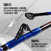Fiblink 2-Piece Saltwater Offshore Trolling Rod 5-Feet 6-Inch Heavy Roller Rod Conventional Boat Fishing Pole(50-80lb) view 3