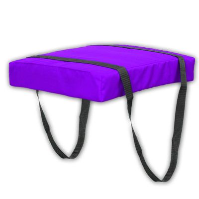 Bradley Type IV Boat Cushion USCG Approved Throwable Flotation Device; Coast Guard Approved Throw Preserver with Foam Cushion; throwable Boat seat Safety Device Purple