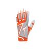 Mizuno B-303 Adult Baseball Batting Glove, Orange-White, XX-Large view 1
