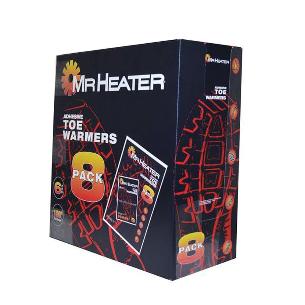 Mr. Heater Adhesive Instant 8 Pack Toe Warmer, White