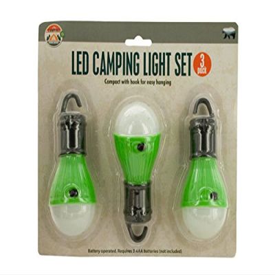 bulk buys LED Hanging Camping Light Set - Pack of 4