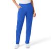 WonderWink W123 Womens Flat-Front Double Cargo Pant  Royal, Small Tall view 1