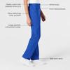 WonderWink W123 Womens Flat-Front Double Cargo Pant  Royal, Small Tall view 2