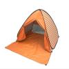 YBK Tech New Stripe Style Automatic Pop Up Beach Tent UV Protection Instant Portable Quick Cabana Sun Shelter for 2-3 Persons (Orange) view 1