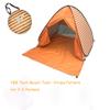 YBK Tech New Stripe Style Automatic Pop Up Beach Tent UV Protection Instant Portable Quick Cabana Sun Shelter for 2-3 Persons (Orange) view 3