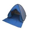 YBK Tech New Stripe Style Automatic Pop Up Beach Tent UV Protection Instant Portable Quick Cabana Sun Shelter for 2-3 Persons (Dark Blue) view 1