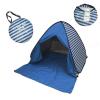 YBK Tech New Stripe Style Automatic Pop Up Beach Tent UV Protection Instant Portable Quick Cabana Sun Shelter for 2-3 Persons (Dark Blue) view 2