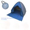 YBK Tech New Stripe Style Automatic Pop Up Beach Tent UV Protection Instant Portable Quick Cabana Sun Shelter for 2-3 Persons (Dark Blue) view 3