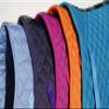 Rhinegold Cotton Quilted Saddle Cloth-Cob-Brown view 2