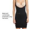 SPANX SmartGrip Open Bust Full Slip - Breathable Body Shapewear - Lightweight - Medium Compression - Anti-Slip Construction - Very Black - XS view 4