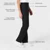 WonderWink Women's Petite Women's Full Elastic Pant Pants, Black, XX-Small/Petite view 2