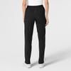 WonderWink Women's Petite Women's Full Elastic Pant Pants, Black, XX-Small/Petite view 4