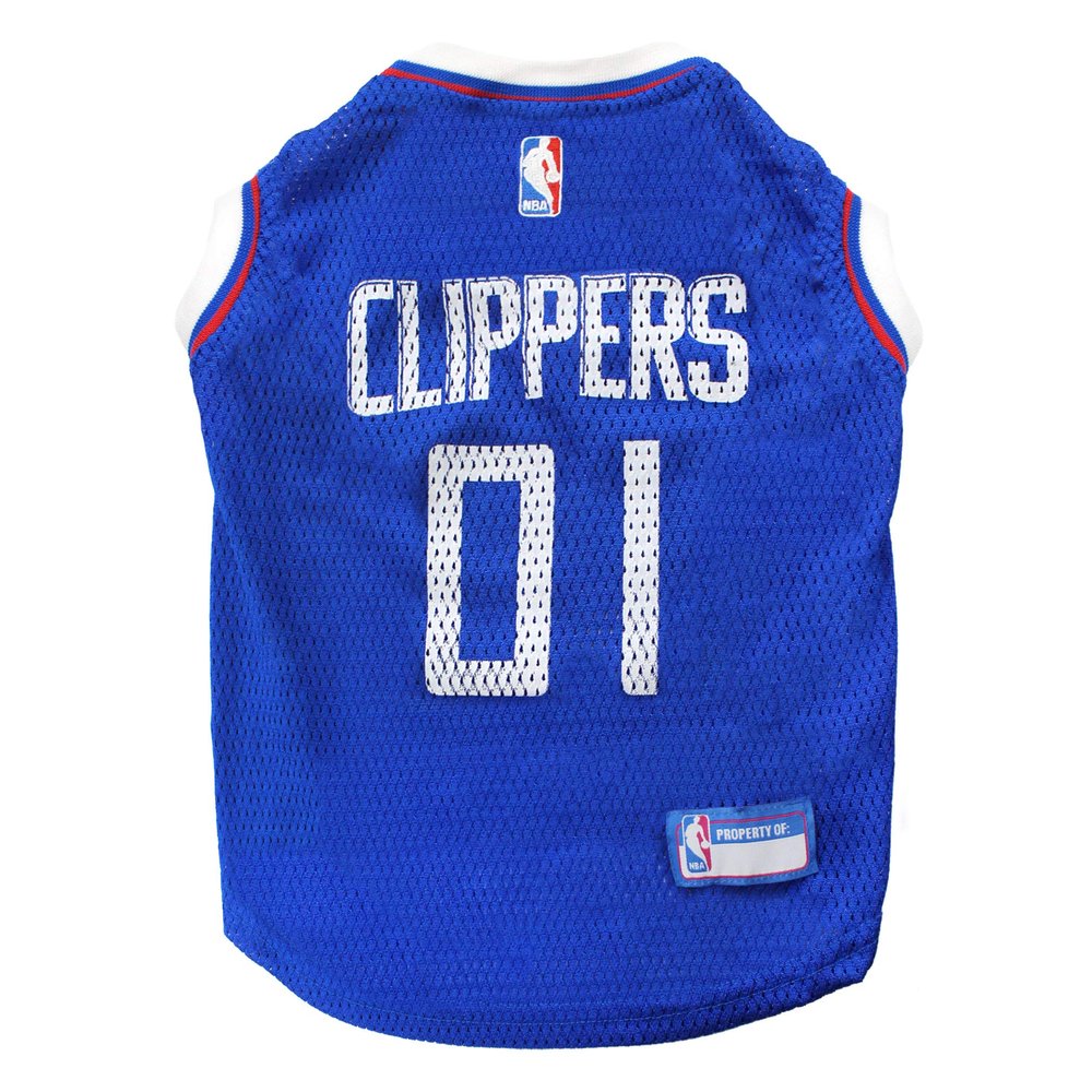 Pets First NBA LOS ANGELES CLIPPERS DOG Jersey, Small - Tank Top Basketball Pet Jersey