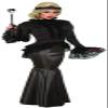 Forum Women's Dark Royalty Queen Blouse, as Shown, Standard view 3