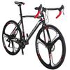 EUROBIKE Road Bike TSM550 Bike 21 Speed Dual Disc Brake 54CM 700C 3-Spoke Wheels Road Bicycle view 1