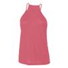 Bella + Canvas Womens/Ladies Flowy High Neck Tank Top (S) (Mauve) view 1