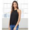 Bella + Canvas Womens/Ladies Flowy High Neck Tank Top (S) (Mauve) view 4