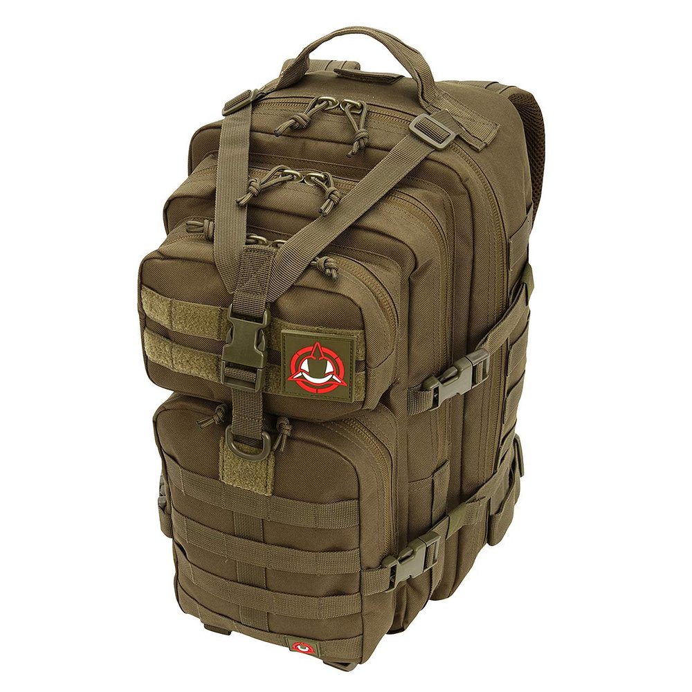 ORCA 34L Military Tactical Backpack  Heavy Duty Waterproof Rucksack for Camping, Hiking & Survival, 600D Polyester (OD Green)