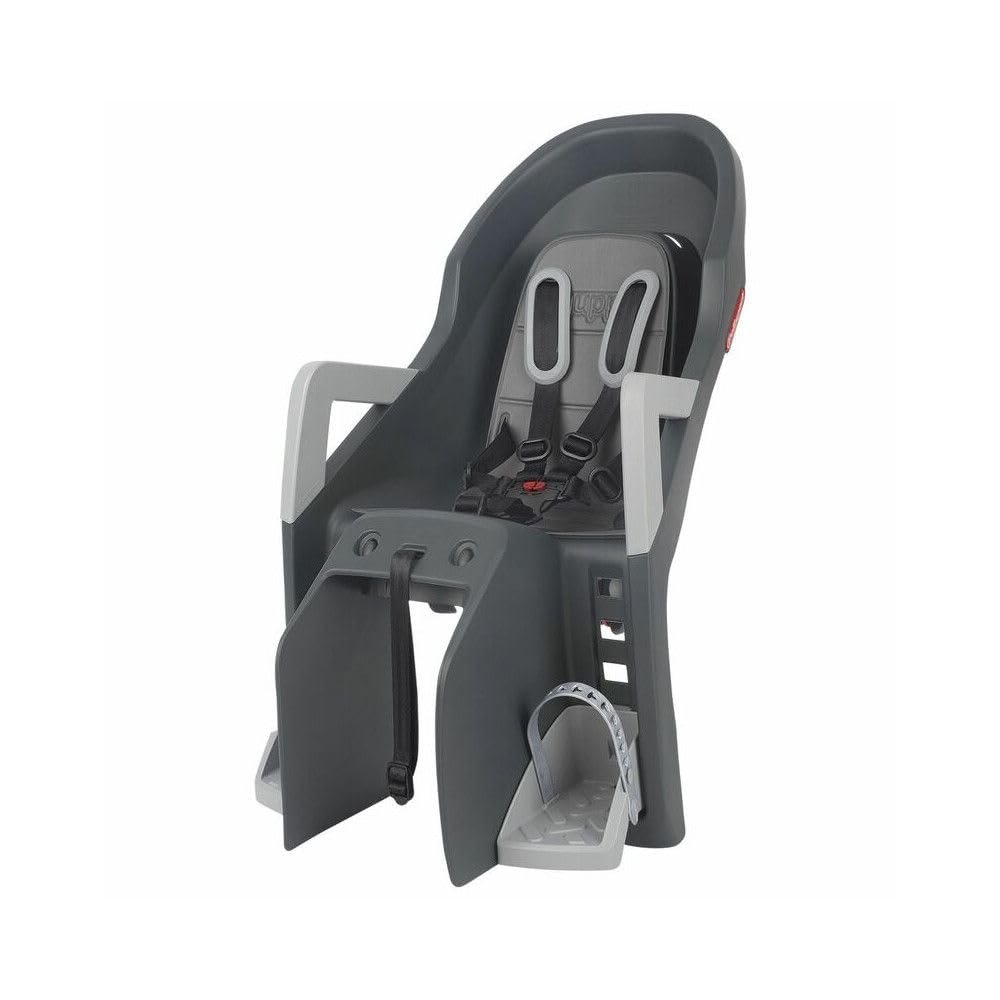 Polisport Guppy Maxi CFS 67818 Children's Bicycle Attachment Rack Dark Grey/Silver (Pack of 1)