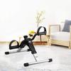 Folding Pedal Exerciser, Mini Exercise Bike Under Desk Bike Foot Pedal Exerciser, Foot Hand Cycle Portable Peddler Machine Bicycle Exerciser Arm Leg Exerciser While Sitting (Silver) view 4