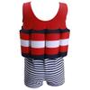 Baby Kids Floatation Suit Float One-Piece Swimwear Buoyancy for Girls Boys Red 6-7years view 3