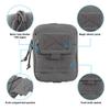 EXCELLENT ELITE SPANKER Molle Admin Pouch Military Utility Tool Pouch EDC Molle Pouchs Gadget Waist Bags(Grey) view 3