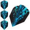 Harrows Rapide X Dart Flights - 100 Micron - Standard - 1 Set (3) (Aqua Blue)