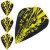 Harrows Rapide X Dart Flights - 100 Micron - Kite - 1 Set (3) (Yellow)