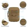 EXCELLENT ELITE SPANKER Molle Admin Pouch Military Utility Tool Pouch EDC Molle Pouchs Gadget Waist Bags(Coyote Brown) view 3