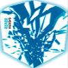 Harrows Rapide Dart Flights - 100 Micron - Slim - 1 Set (3) (Aqua Blue) view 1