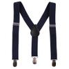 IWEMEK Kids Baby Boys First Birthday Cake Smash Outfit Adjustable Y Back Elastic Clip Suspenders Bowtie set Party Pre-tied Bloomers Dark Blue view 3
