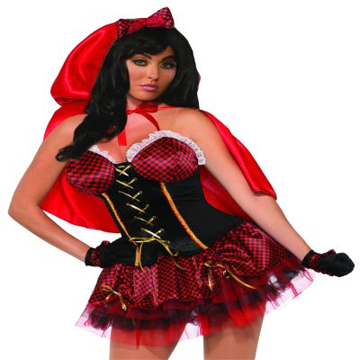 Forum Women's Little Red Corset, Multi-Colored, Standard