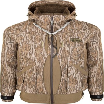 Drake Men's Hunting Waterproof Windproof Guardian Elite 3-in-1 Systems, Mossy Oak Bottomland, XX-Large