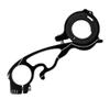 Bike Handlebar Extender, Lightweight Aluminium Alloy Handlebar Extension Mount Holder for Lamp, Units, Headlights, Cameras(Black) Bike Handlebar Extender Stroller Handle view 3