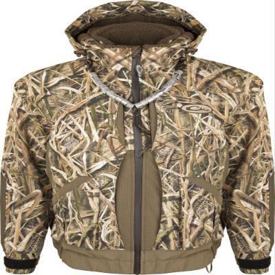 Drake Guardian Elite Boat & Blind Coat, Insulated, Color: Blades, Size: X-Large (DW6021-013-4)