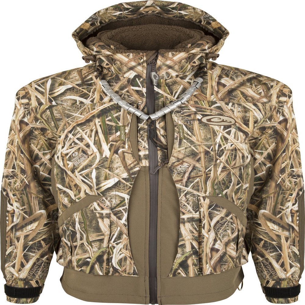 Drake Guardian Elite 3-in-1 Systems Jacket Mossy Oak DU Shadowgrass Blades 2XL
