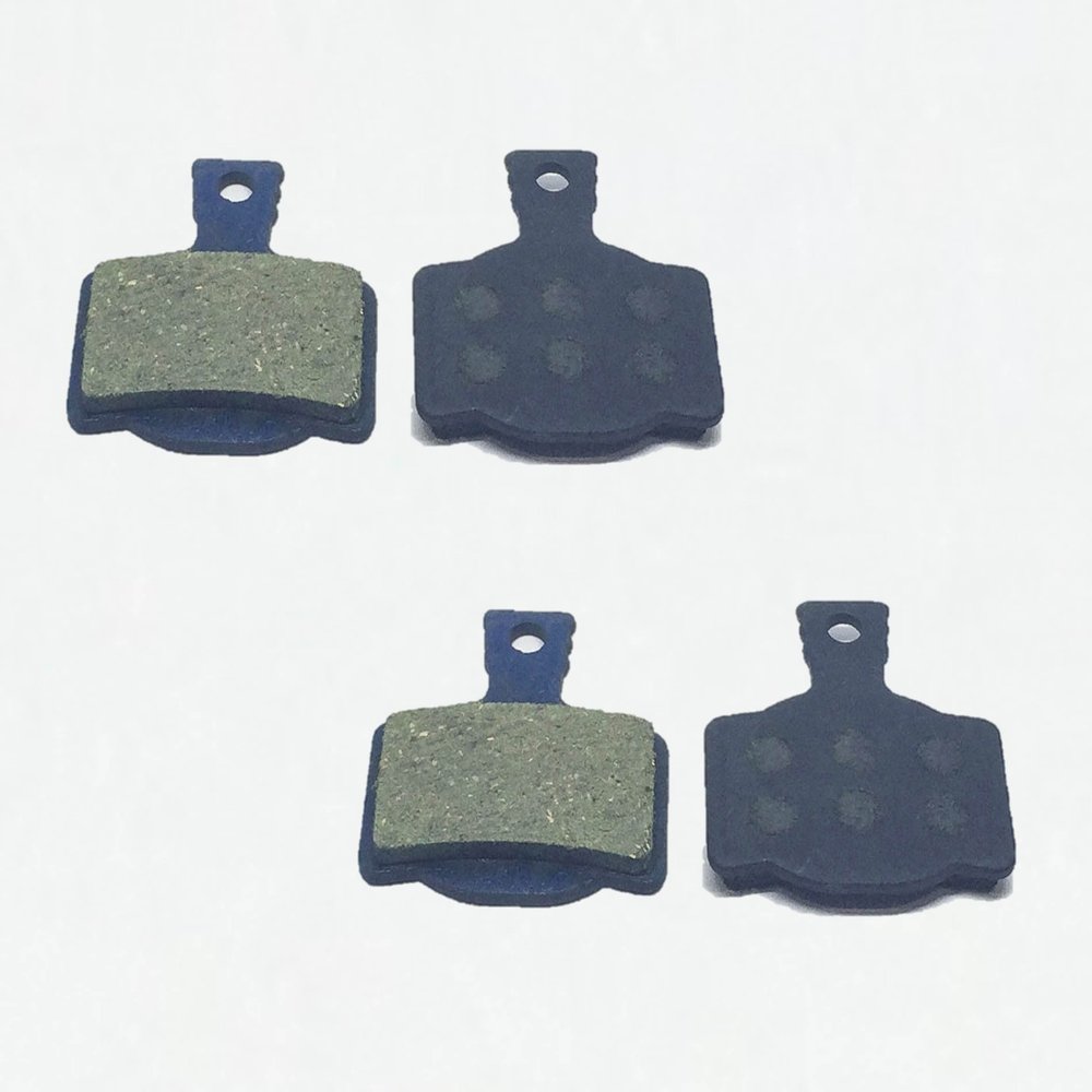 2 Pairs Bike Brake Pads Resin for Magura Series MT Series MT2, MT4, MT6 and MT8. The Bicycle Replacement Part for OEM Brakes for high Braking Power and Quiet Stops.