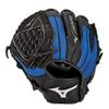 Mizuno GPP1050Y3RY Prospect Series PowerClose Baseball Gloves, 10.5", Left Hand Throw, Black/Royal Tartan Flex Web view 1