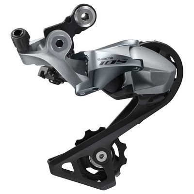 Shimano 105 RD-R7000 105 11-Speed Rear derailleur, GS, for Low Gear 28-34T, Silver