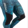 Cressi Hunter Rash Guard Pants, Camo Blue, 2XL view 4